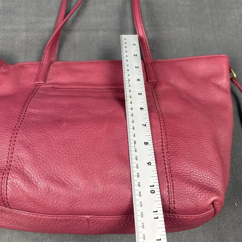 HOBO Kingston Pink Leather Tote Bag